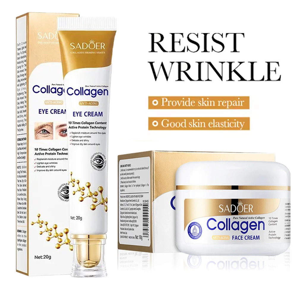 Luxury Skincare Set - Sadoer colágeno kit de cuidados com