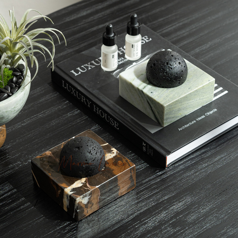 Difusor de pedra de lava preta - Luxury Skincare Oil avaliação e preço
