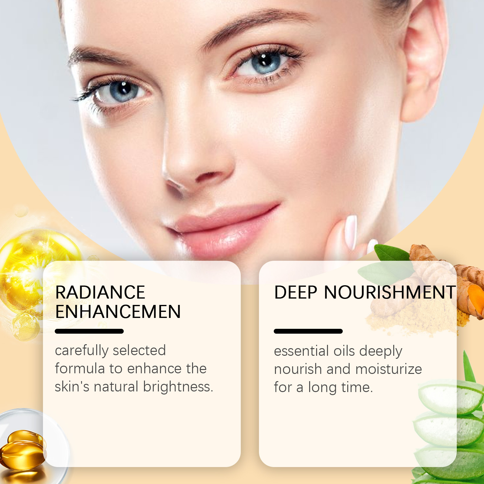 Cúrcuma óleo essencial facial  - Luxury Skincare Set avaliação e preço