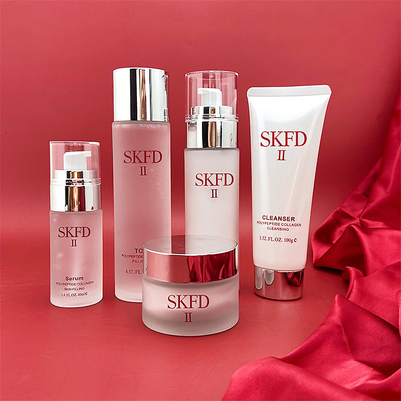 Polipeptídeo colágeno conjunto - Luxury Skincare Set avaliação e preço