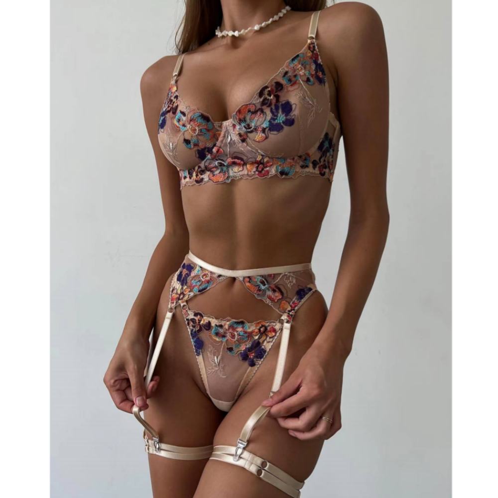 Krasapt luxo bordado lingerie  - Luxury Skincare Gift Set avaliação e preço