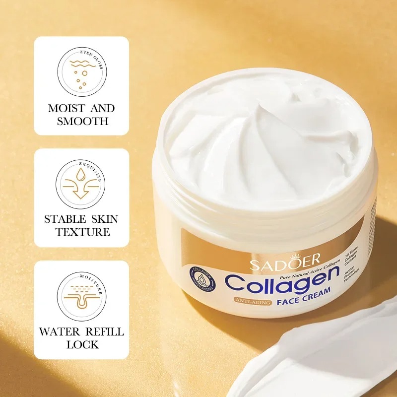 Sadoer colágeno kit de cuidado - Luxury Skincare Set avaliação e preço