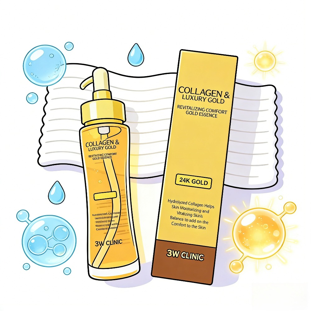 3WCLINIC Colágeno & Essência d - Luxury Skincare In Korea avaliação e preço